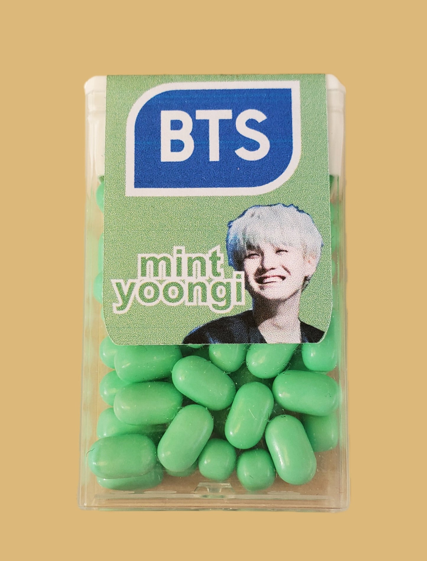 Mint yoongi tic tacs