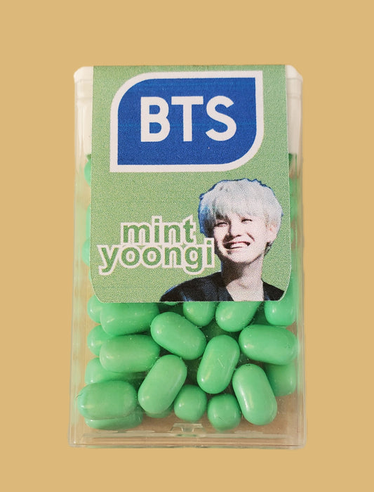 Mint yoongi tic tacs