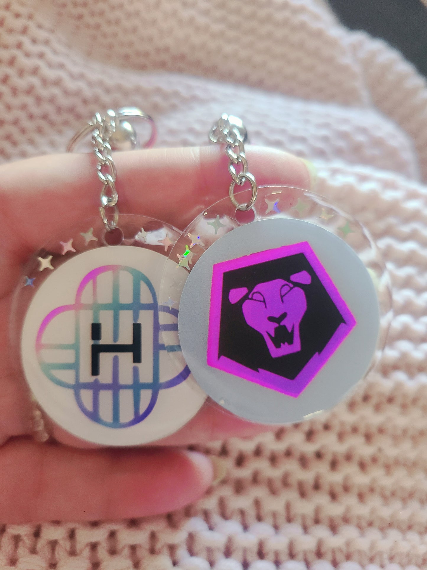 Kpop demon hunter keychains
